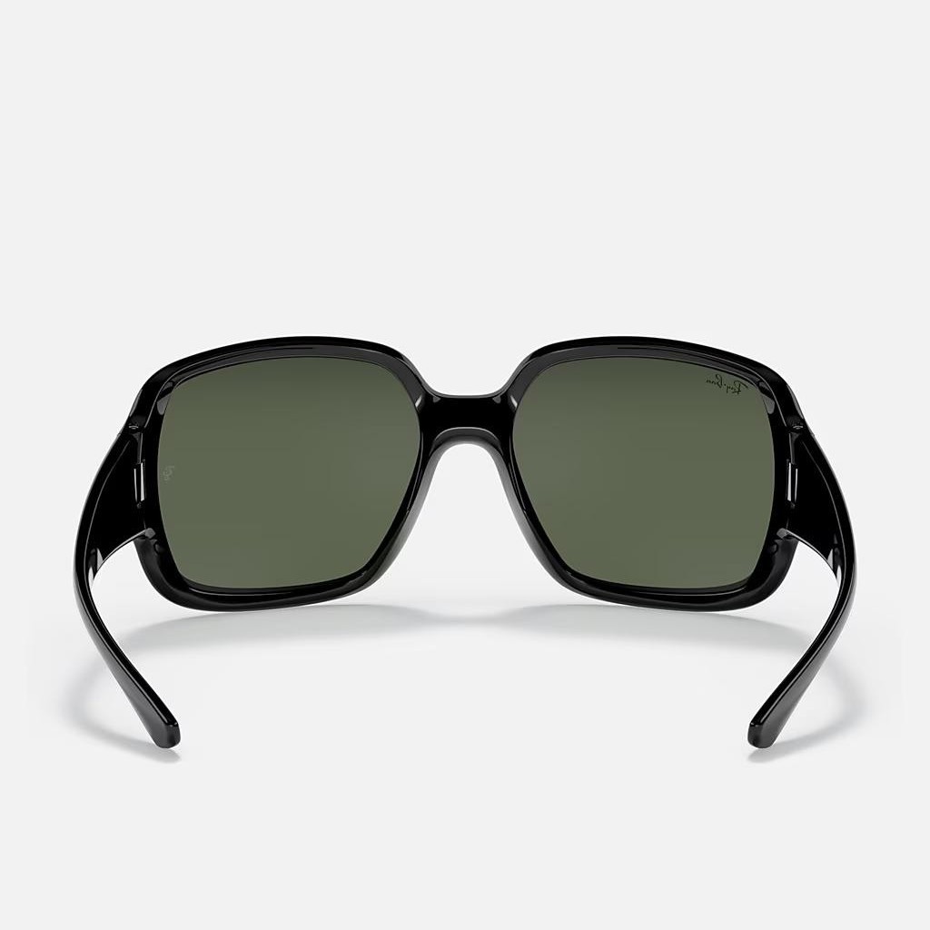 Kính Ray-Ban Rb4347 Đen Xanh Lá