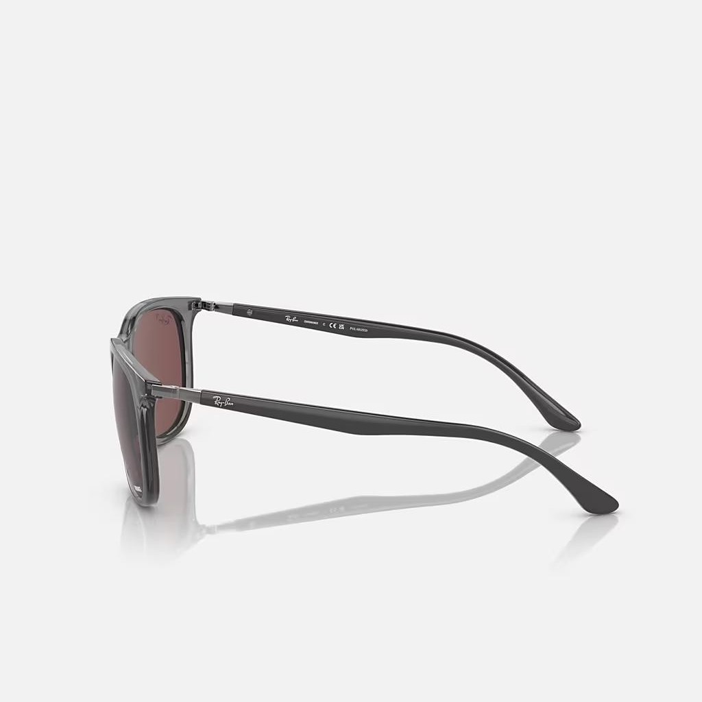 Kính Ray-Ban Rb4386 Polarized Xám Tím