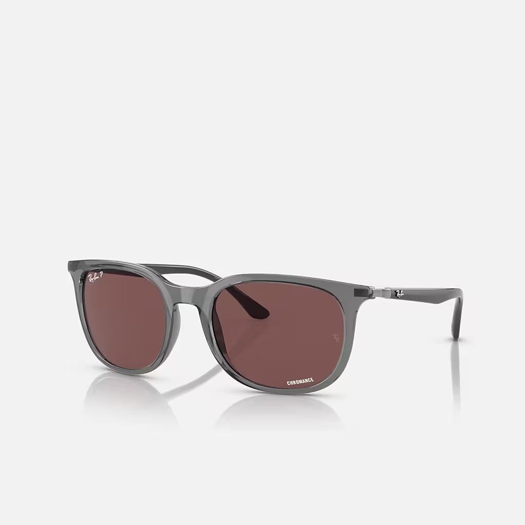 Kính Ray-Ban Rb4386 Polarized Xám Tím