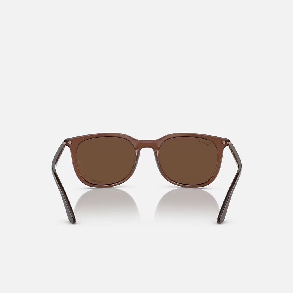 Kính Ray-Ban Rb4386 Polarized Nâu