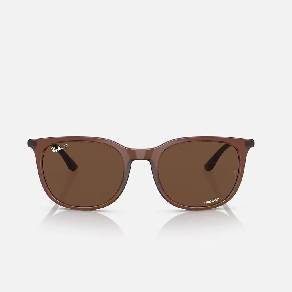 Kính Ray-Ban Rb4386 Polarized Nâu