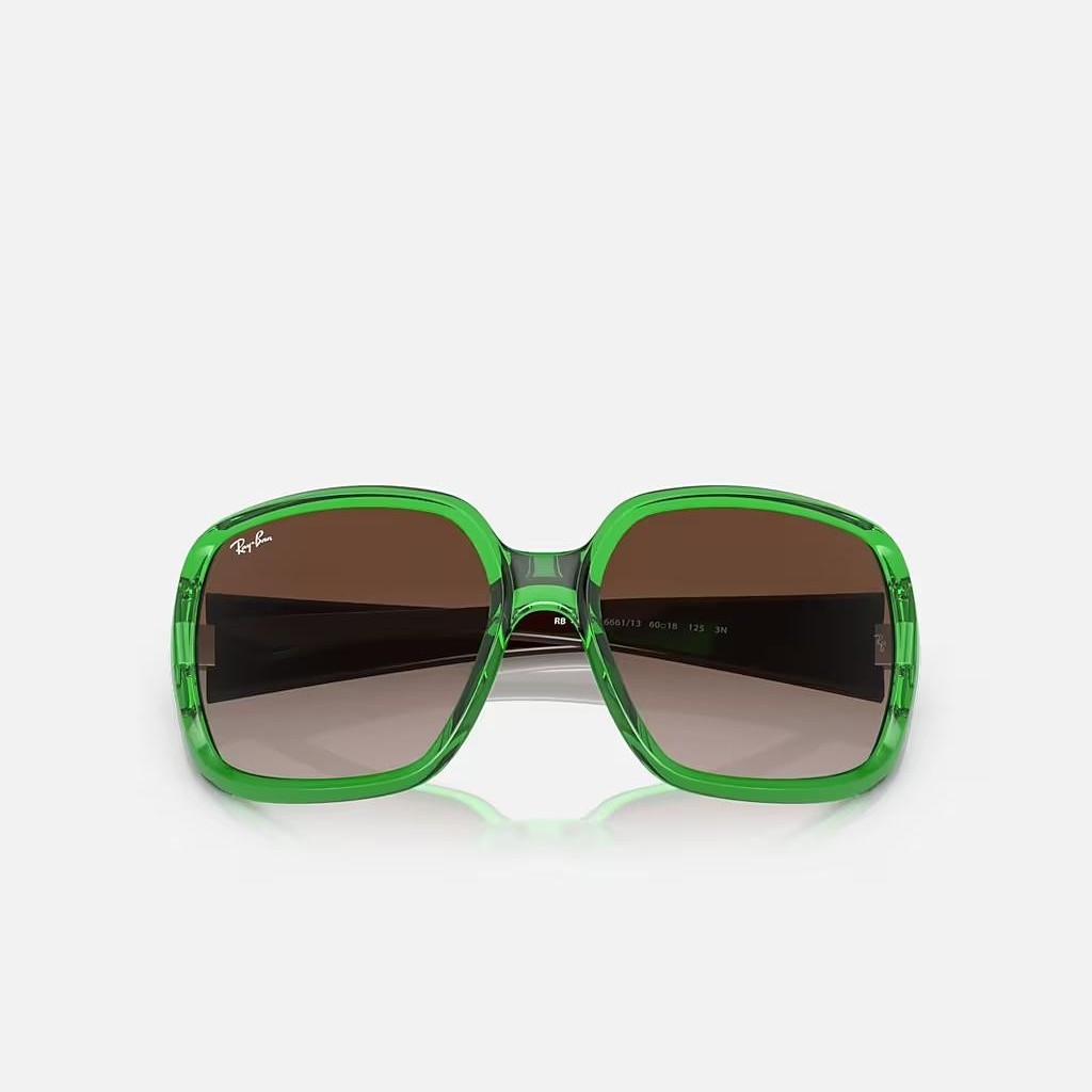 Kính Ray-Ban Rb4347 Xanh Lá Nâu