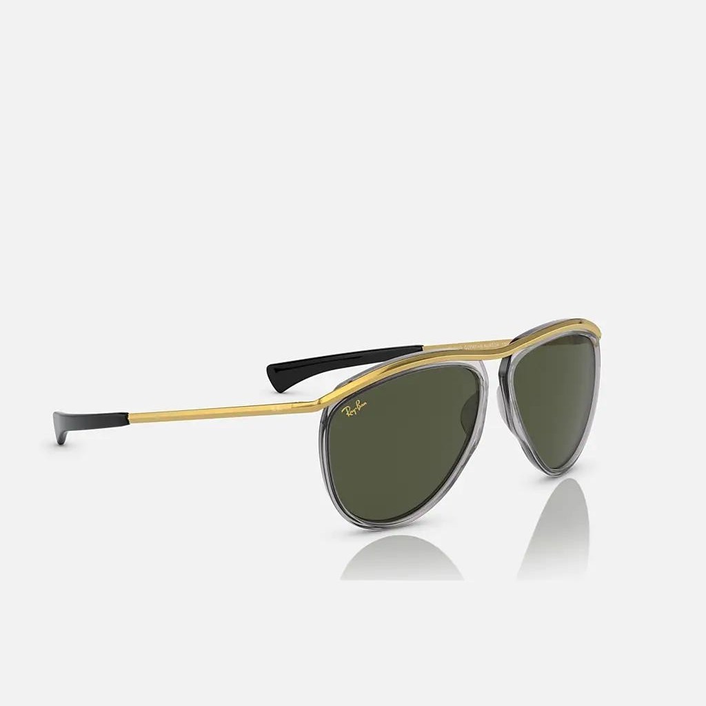 Kính Ray-Ban Aviator Olympian Xám Xanh Lá