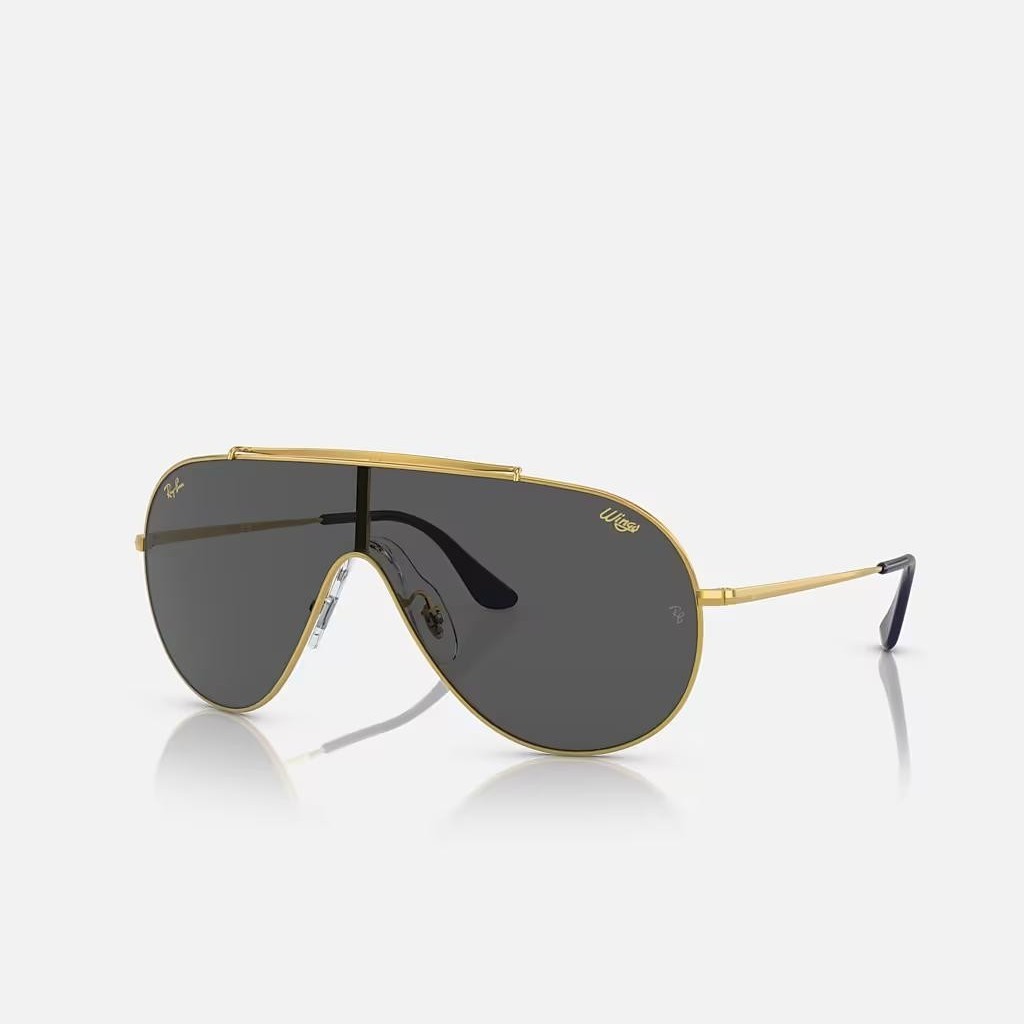 Kính Ray-Ban Wings Vàng Xám