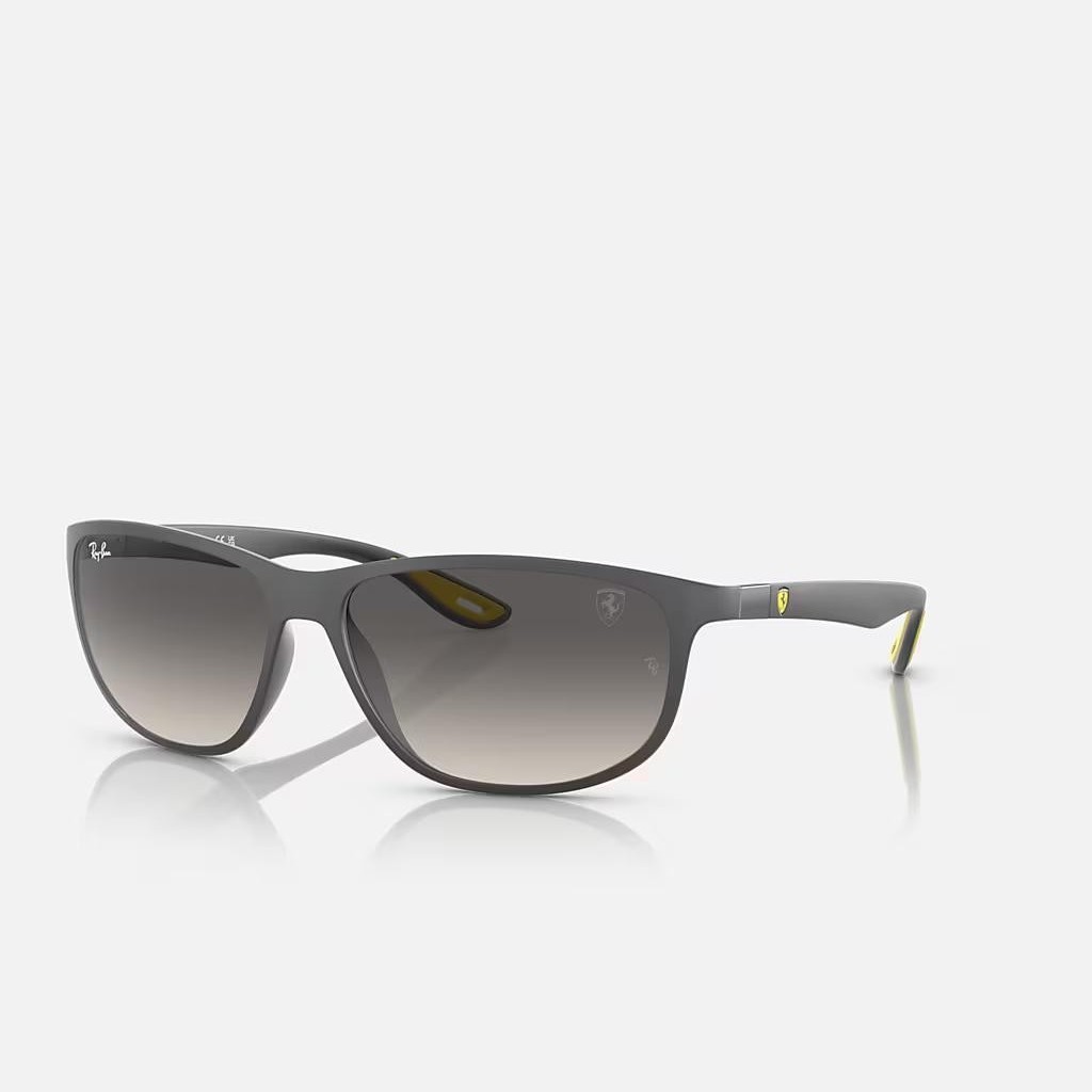 Kính Ray-Ban Rb4394M Scuderia Ferrari Collection Xám Nhám