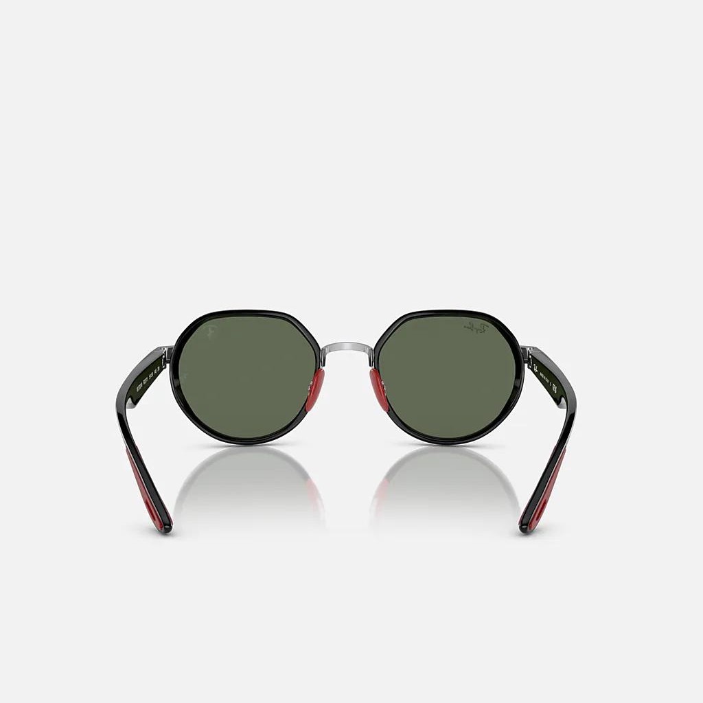 Kính Ray-Ban Rb3703M Scuderia Ferrari Collection Bạc Xanh Lá