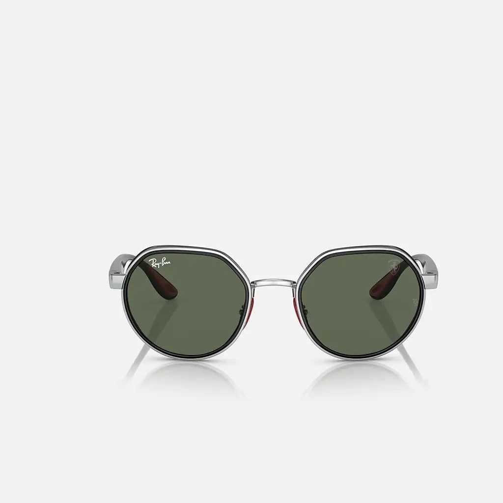 Kính Ray-Ban Rb3703M Scuderia Ferrari Collection Bạc Xanh Lá