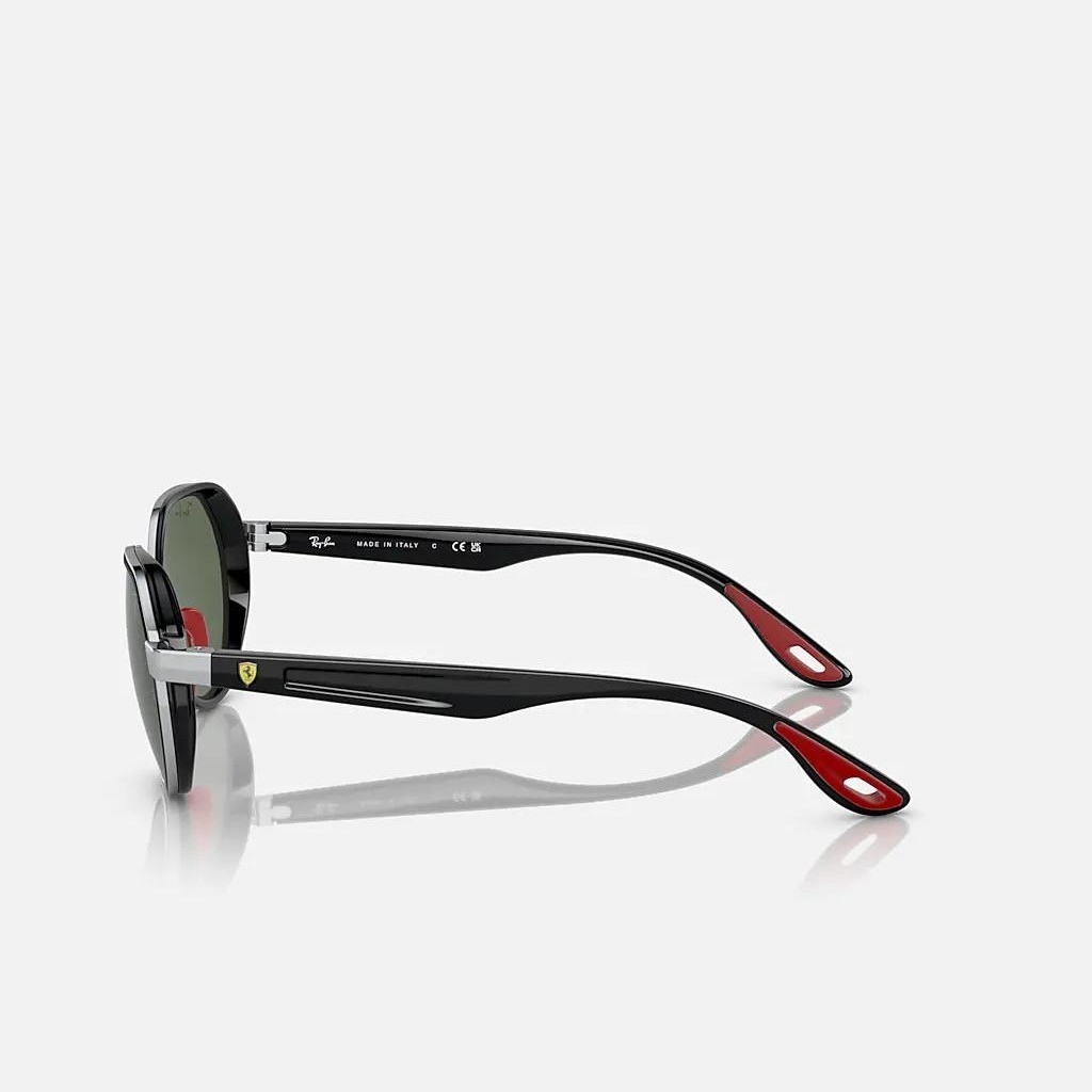 Kính Ray-Ban Rb3703M Scuderia Ferrari Collection Bạc Xanh Lá