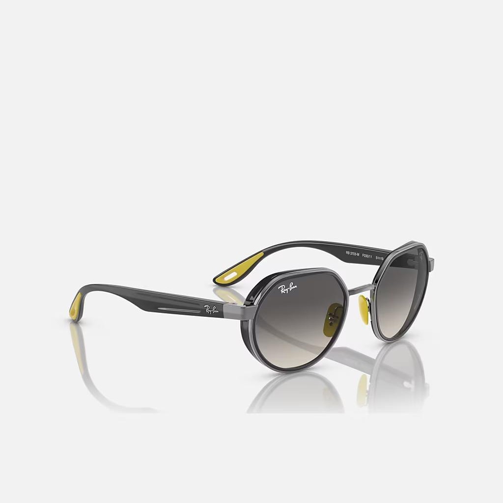 Kính Ray-Ban Rb3703M Scuderia Ferrari Collection Xám