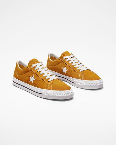 Giày Converse One Star Pro Cổ Thấp Nam Vàng