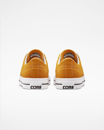 Giày Converse One Star Pro Cổ Thấp Nam Vàng