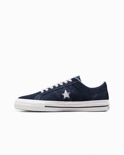 Giày Converse One Star Pro Cổ Thấp Nam Xanh Dương