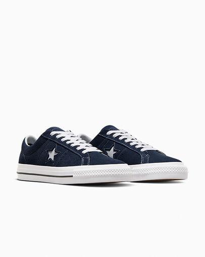 Giày Converse One Star Pro Cổ Thấp Nam Xanh Dương