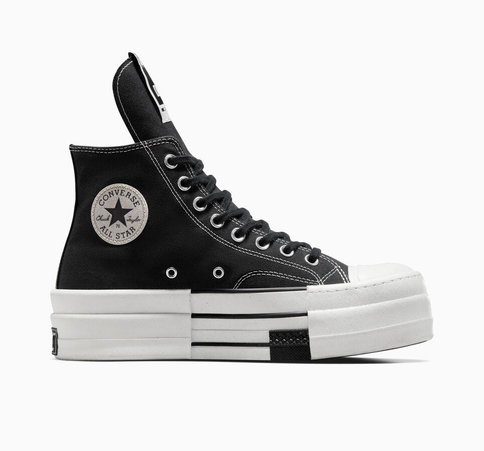 Giày Converse x DRKSHDW DBL DRKSTAR Chuck 70 Cổ Cao Nam Đen