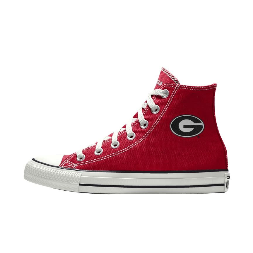 Giày Converse Custom Chuck Taylor All Star University Of Georgia Bulldogs By You Nam Đỏ