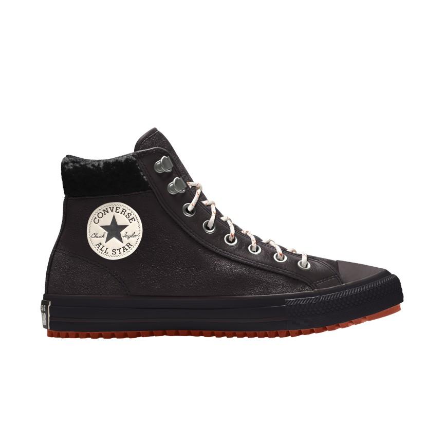 Giày Converse Custom Chuck Taylor All Star PC Boot By You Cổ Cao Nam Đen