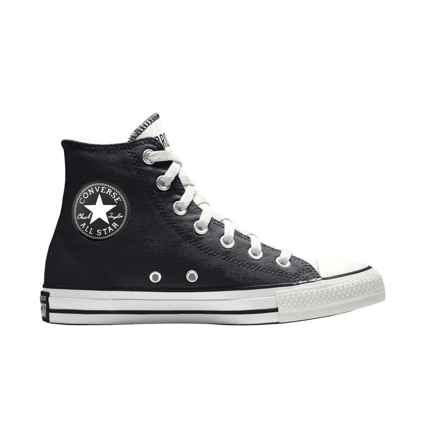 Giày Converse Custom Chuck Taylor All Star NBA By You - Brooklyn Nets Nam Đen