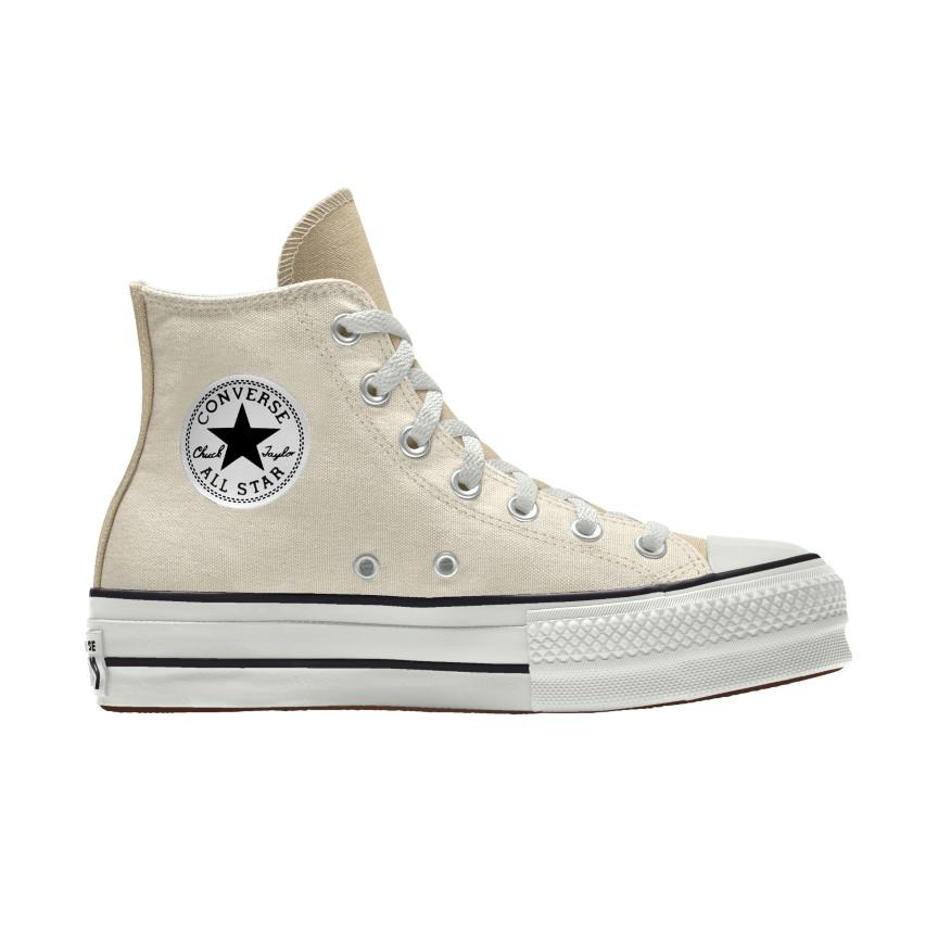 Giày Converse Custom Chuck Taylor All Star Lift Platform Canvas By You Cổ Cao Nam Be