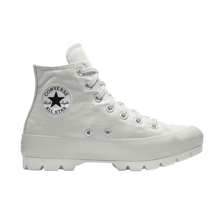 Giày Converse Custom Chuck Taylor All Star Lugged Platform By You Cổ Cao Nam Trắng