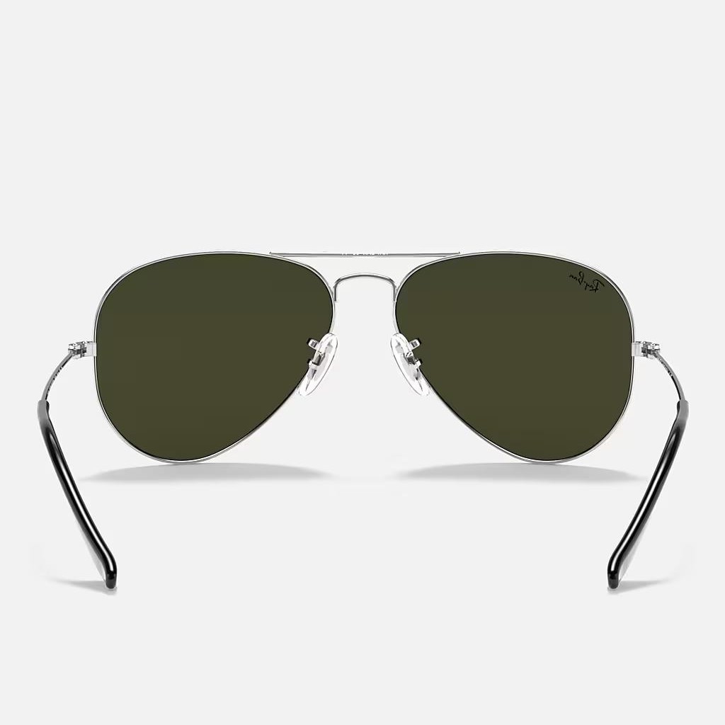 Kính Ray-Ban Aviator Mirror Bạc Xám Đậm