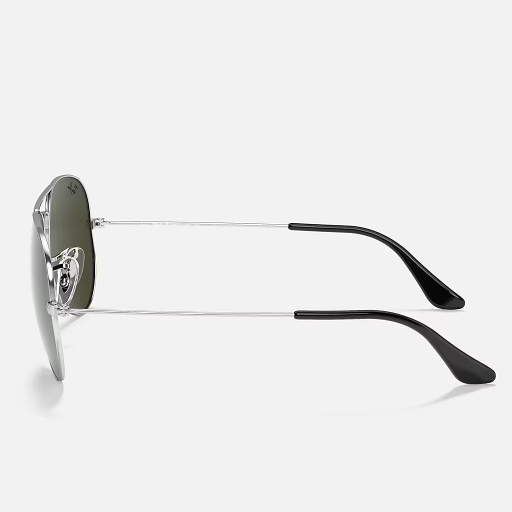 Kính Ray-Ban Aviator Mirror Bạc Xám Đậm