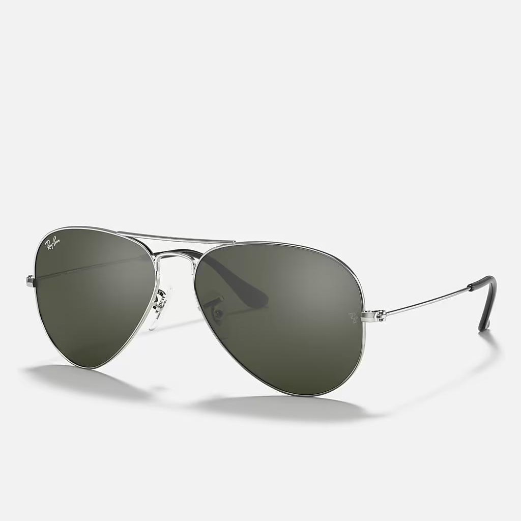 Kính Ray-Ban Aviator Mirror Bạc