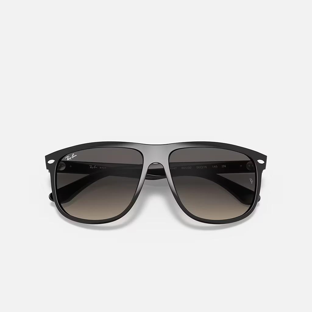 Kính Ray-Ban Boyfriend Đen Xám