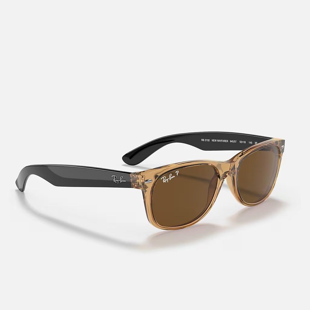 Kính Ray-Ban New Wayfarer Bicolor Nâu