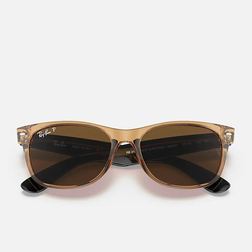 Kính Ray-Ban New Wayfarer Bicolor Nâu