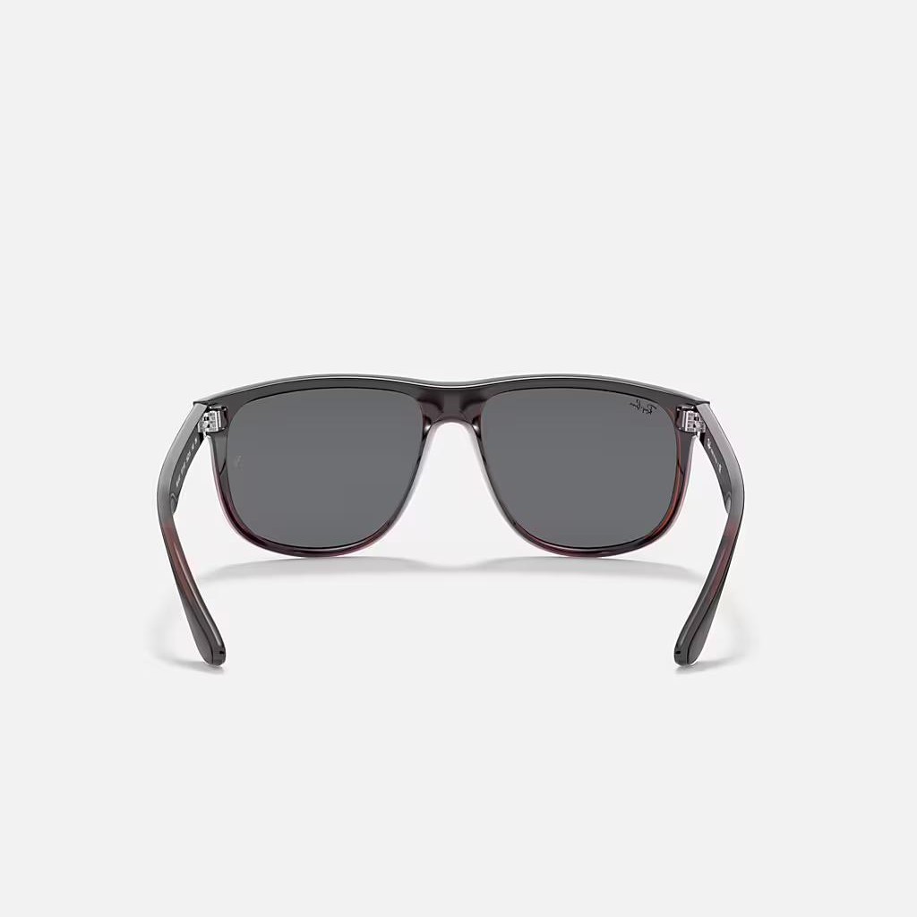 Kính Ray-Ban Boyfriend Đen Nhám Xám