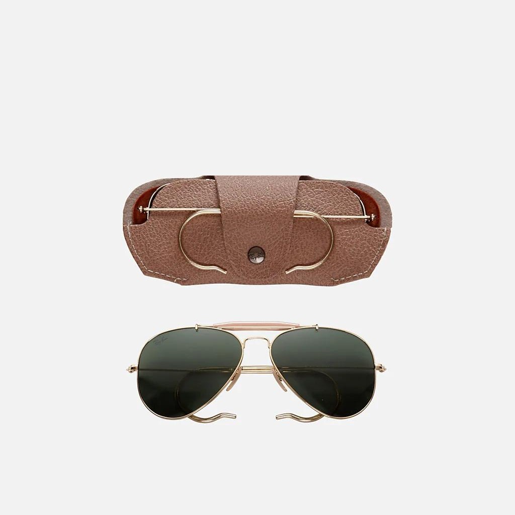 Kính Ray-Ban Outdoorsman | Aviation Collection Vàng Xanh Lá