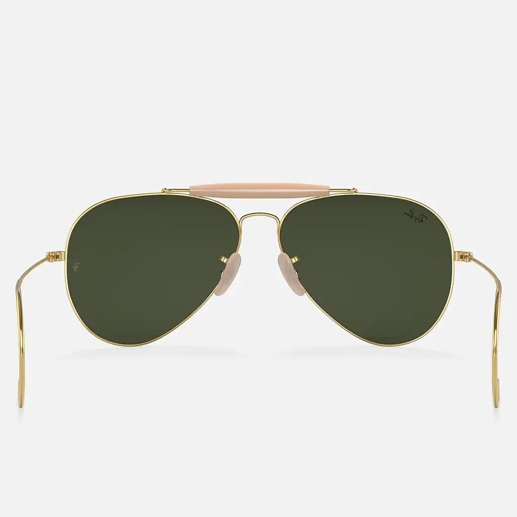 Kính Ray-Ban Outdoorsman | Aviation Collection Vàng Xanh Lá