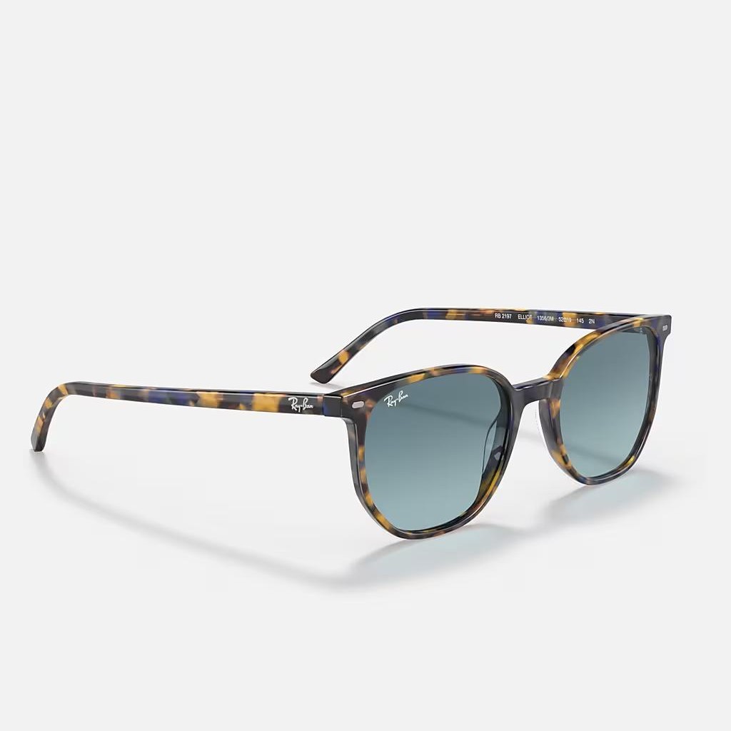 Kính Ray-Ban Elliot Xanh Dương Nâu