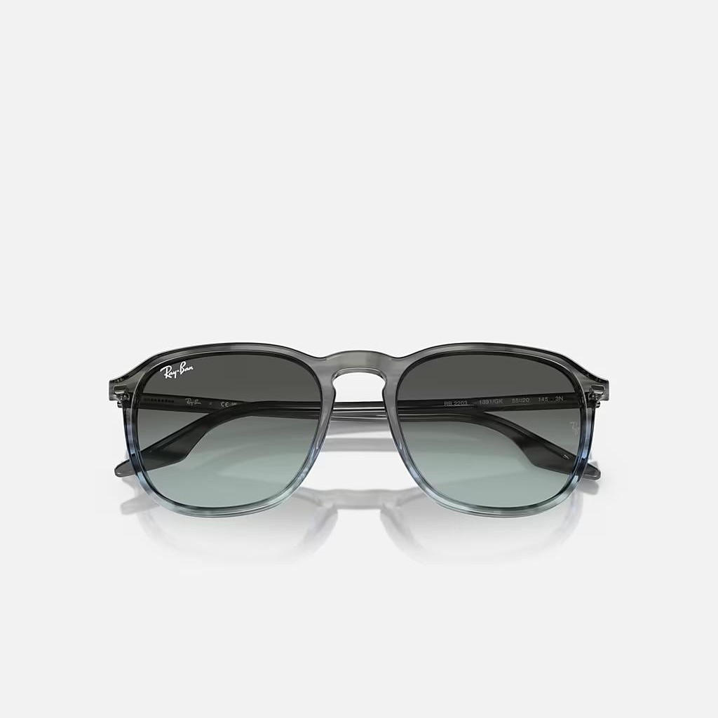 Kính Ray-Ban Rb2203 Xanh Dương Xám