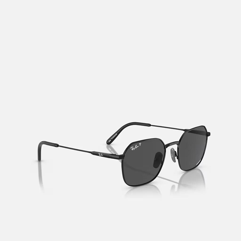 Kính Ray-Ban Jim Titanium Đen Xám Đậm