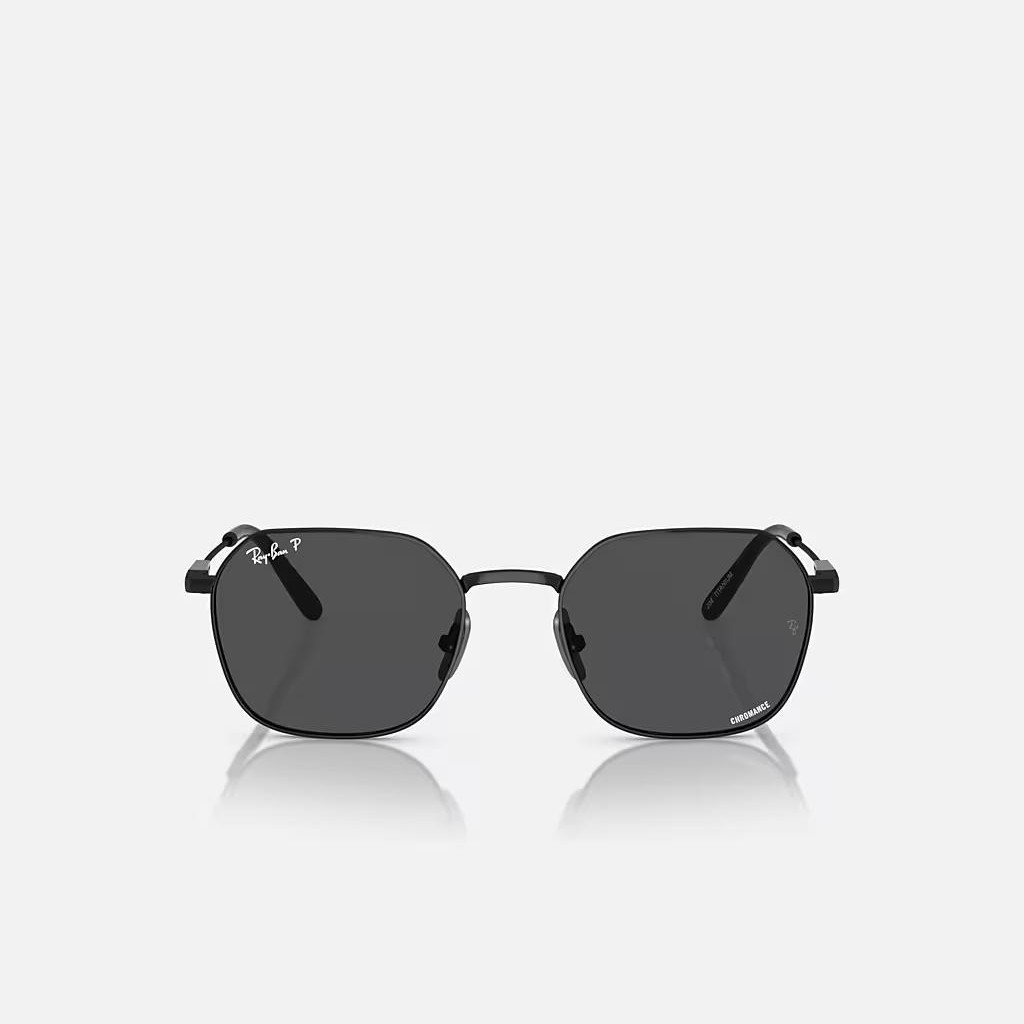 Kính Ray-Ban Jim Titanium Đen Xám Đậm