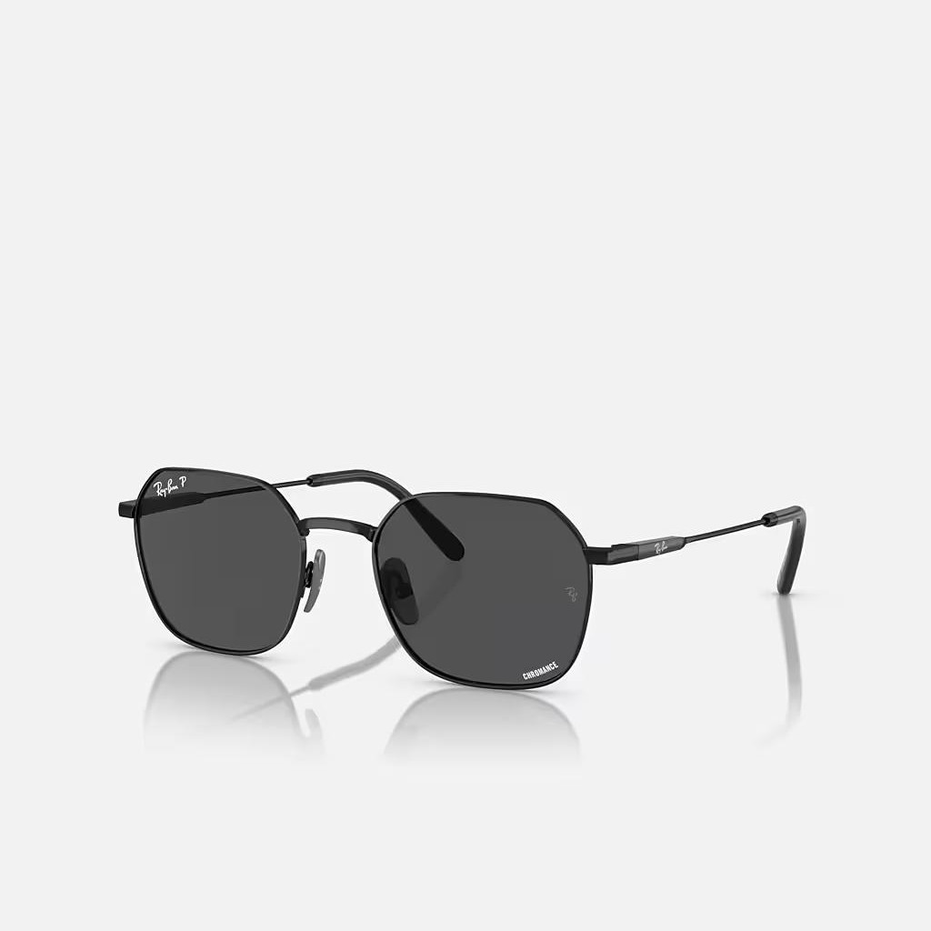 Kính Ray-Ban Jim Titanium Đen Xám Đậm