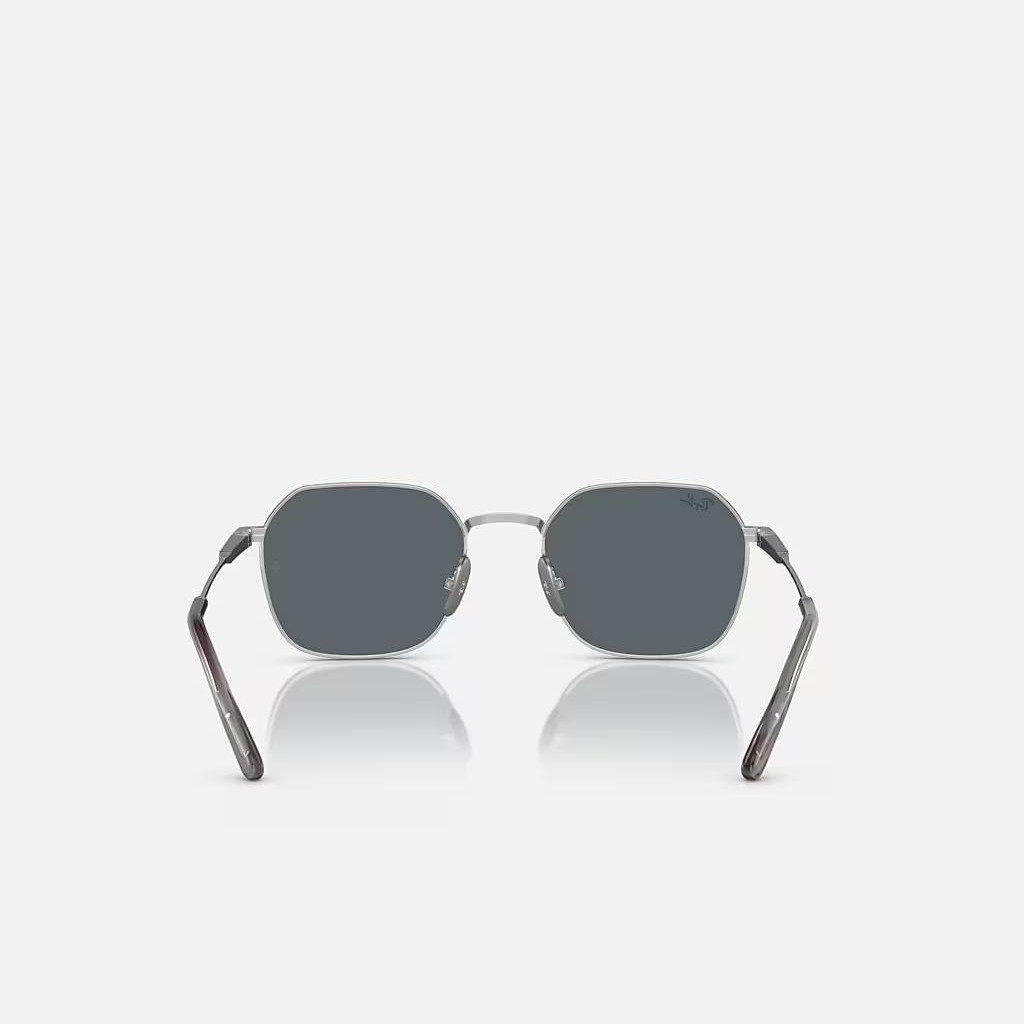 Kính Ray-Ban Jim Titanium Bạc Xanh Dương