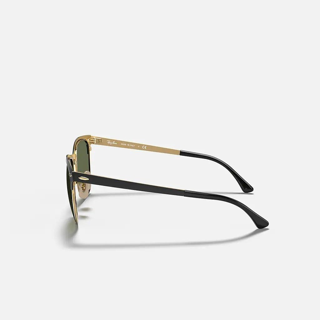 Kính Ray-Ban Clubmaster Metal Đen Xanh Lá