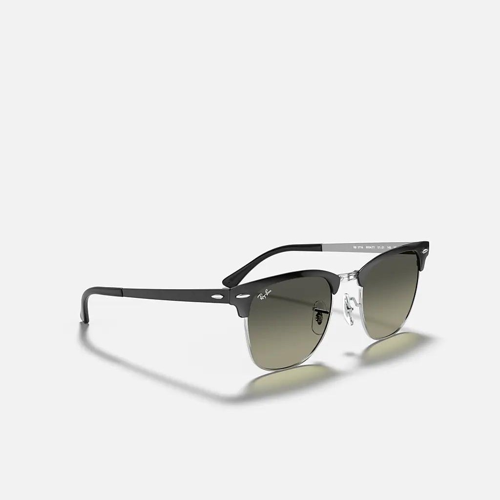 Kính Ray-Ban Clubmaster Metal Đen Xám