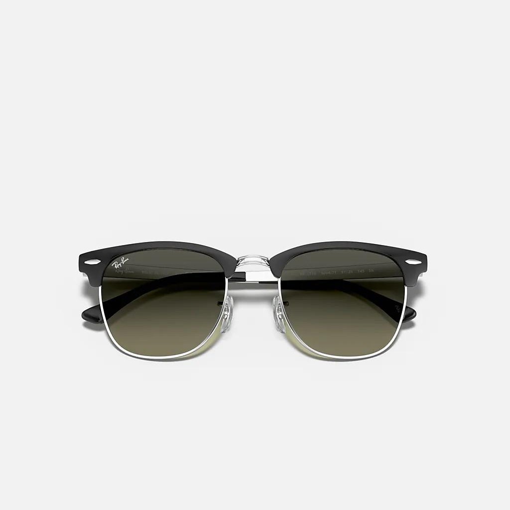 Kính Ray-Ban Clubmaster Metal Đen Xám