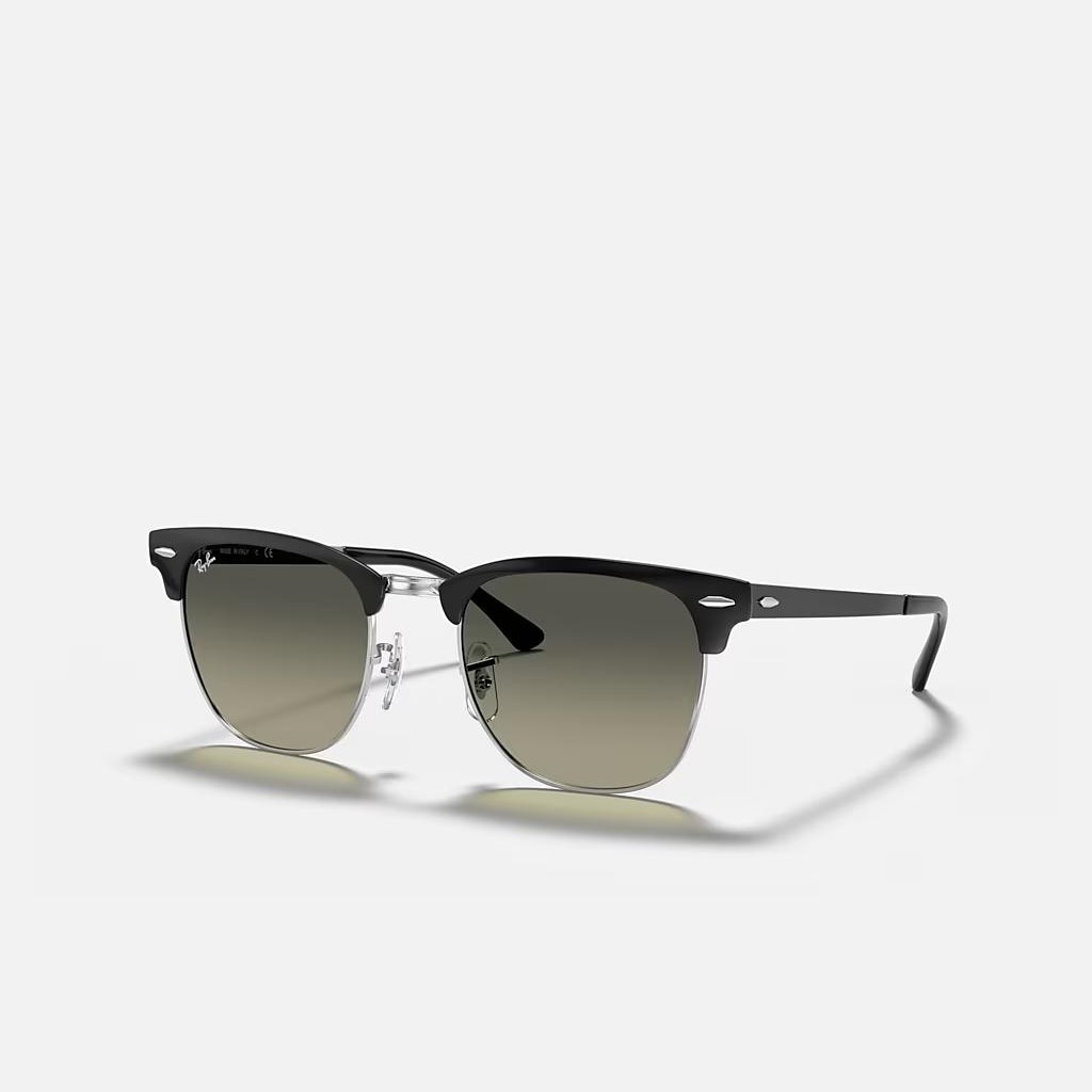 Kính Ray-Ban Clubmaster Metal Đen Xám