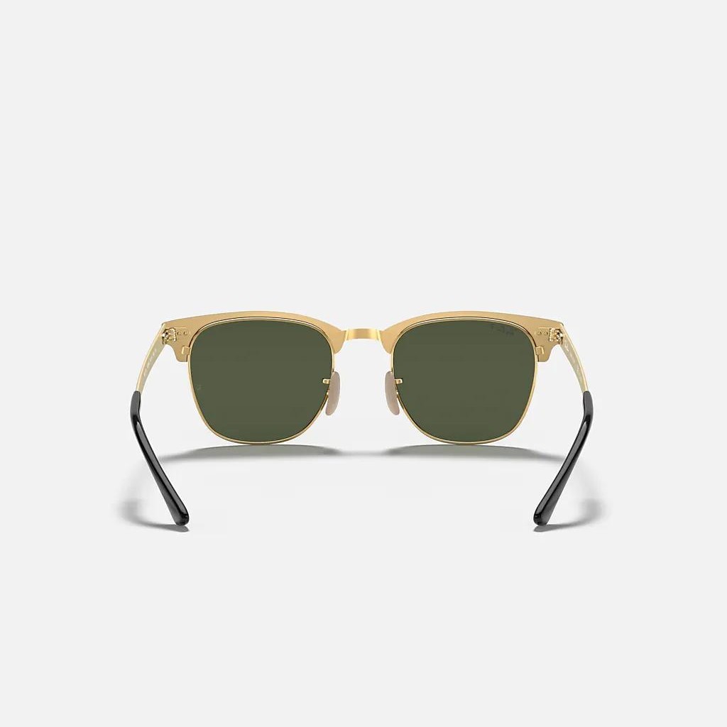 Kính Ray-Ban Clubmaster Metal Polarized Đen Xanh Lá 