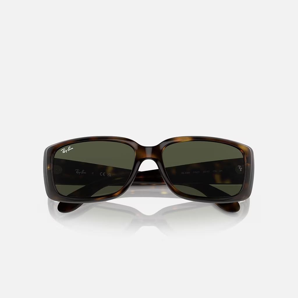 Kính Ray-Ban Rb4389 Nâu Xanh Lá