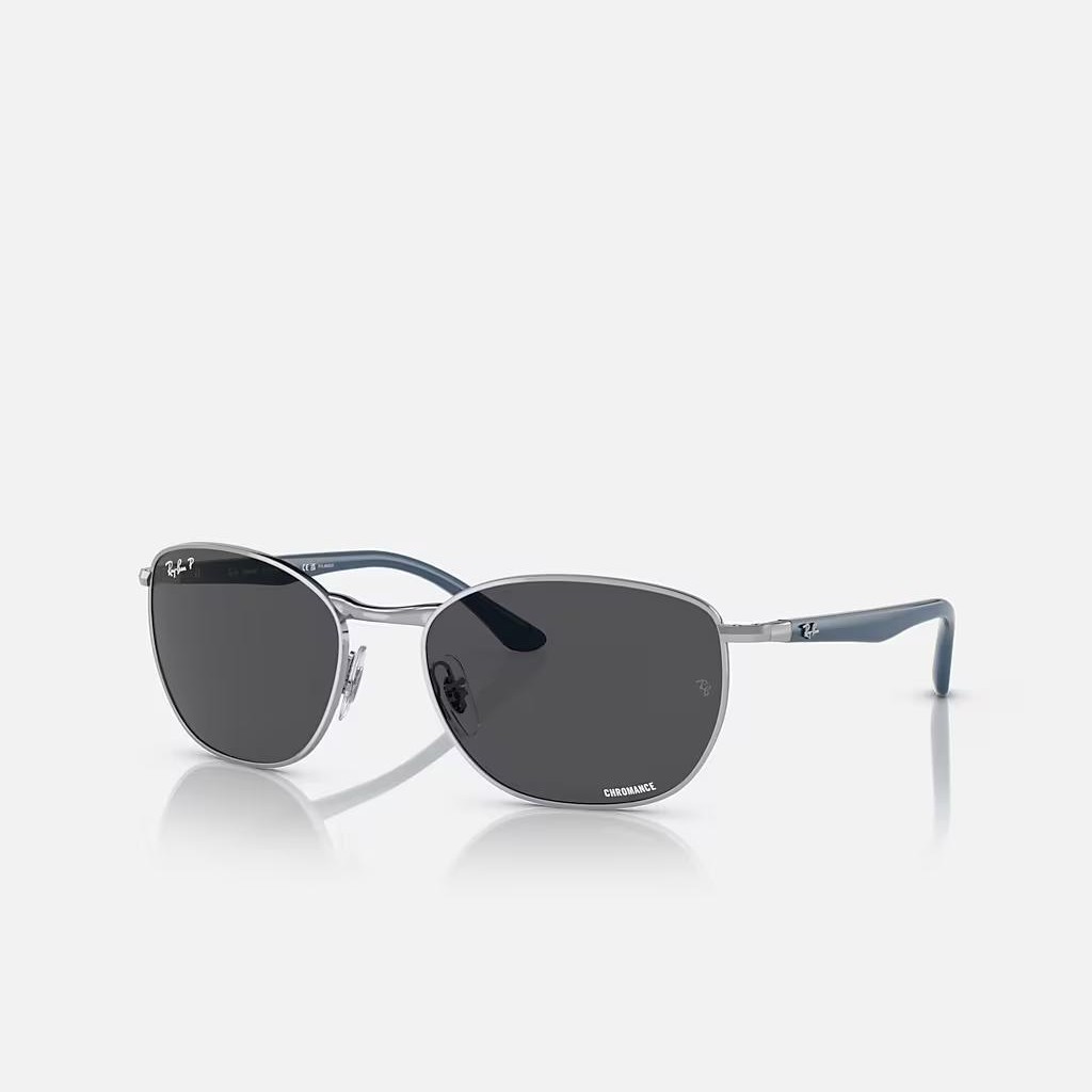 Kính Ray-Ban Rb3702 Bạc Xám