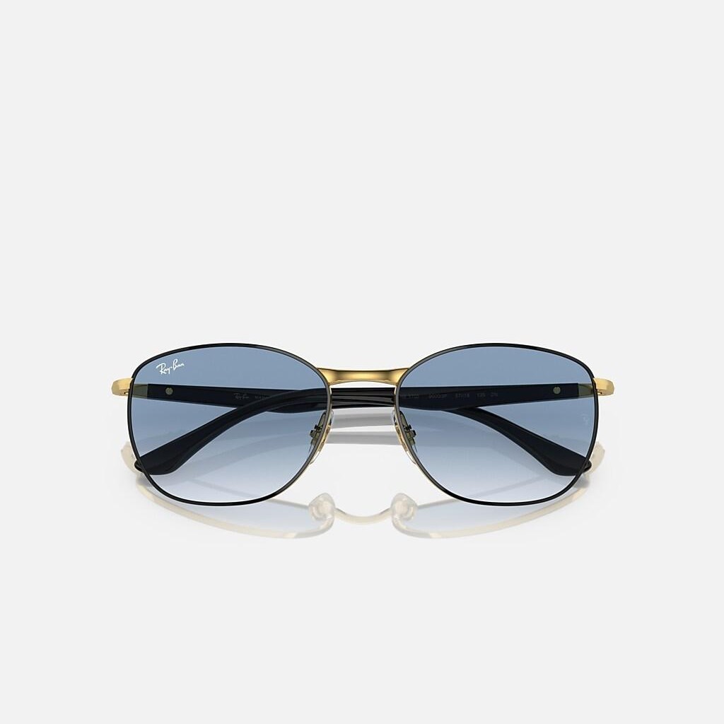 Kính Ray-Ban Rb3702 Vàng Xanh Dương