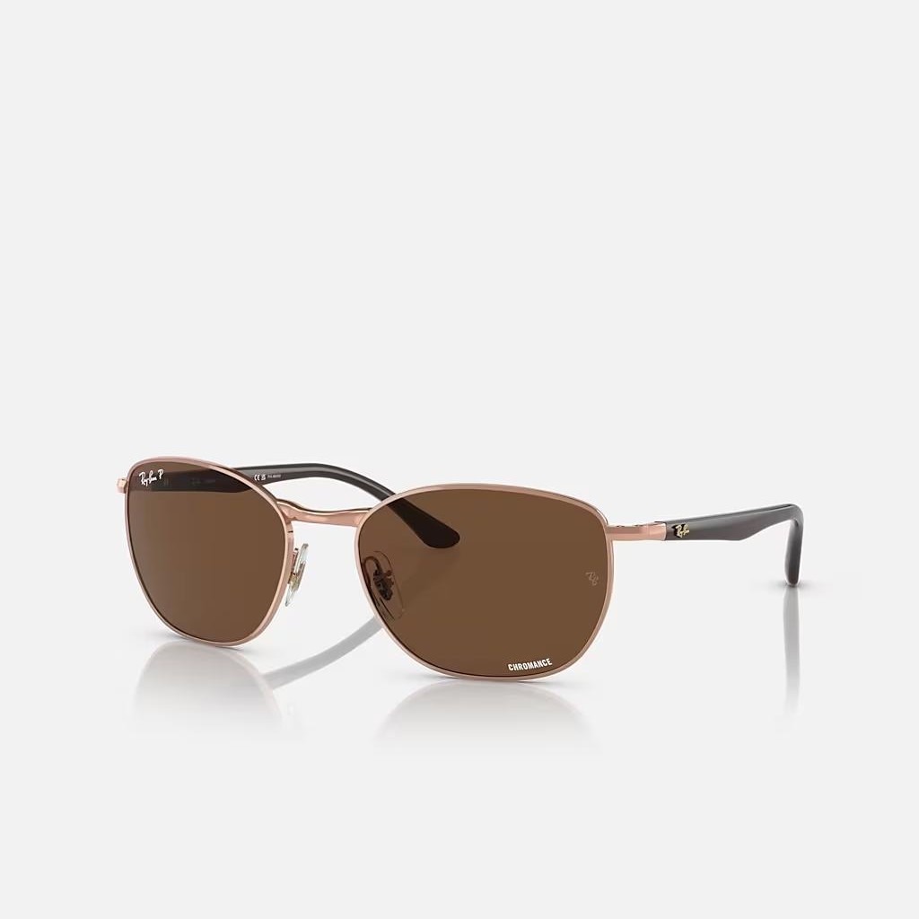 Kính Ray-Ban Rb3702 Hồng Nâu