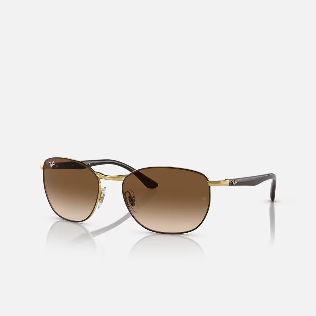 Kính Ray-Ban Rb3702 Vàng Nâu