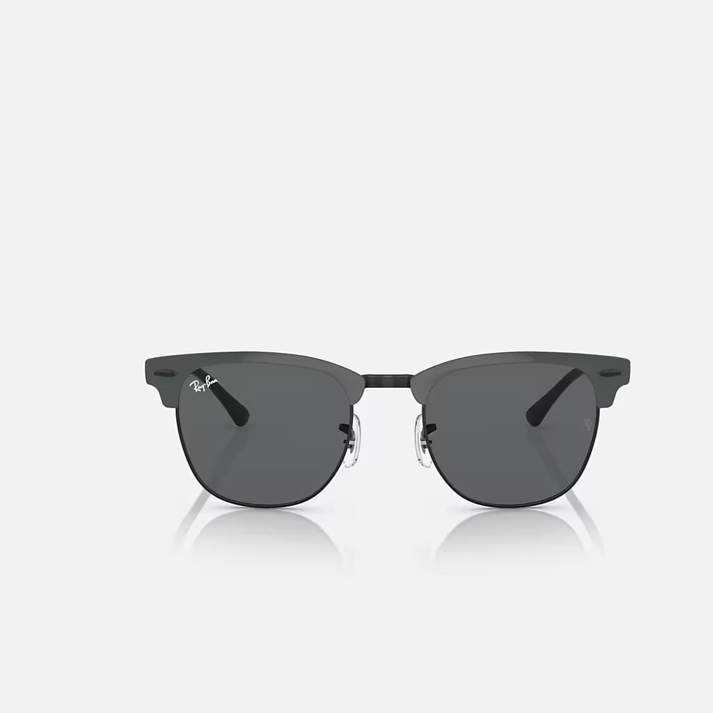 Kính Ray-Ban Clubmaster Metal Đen Xám Đậm