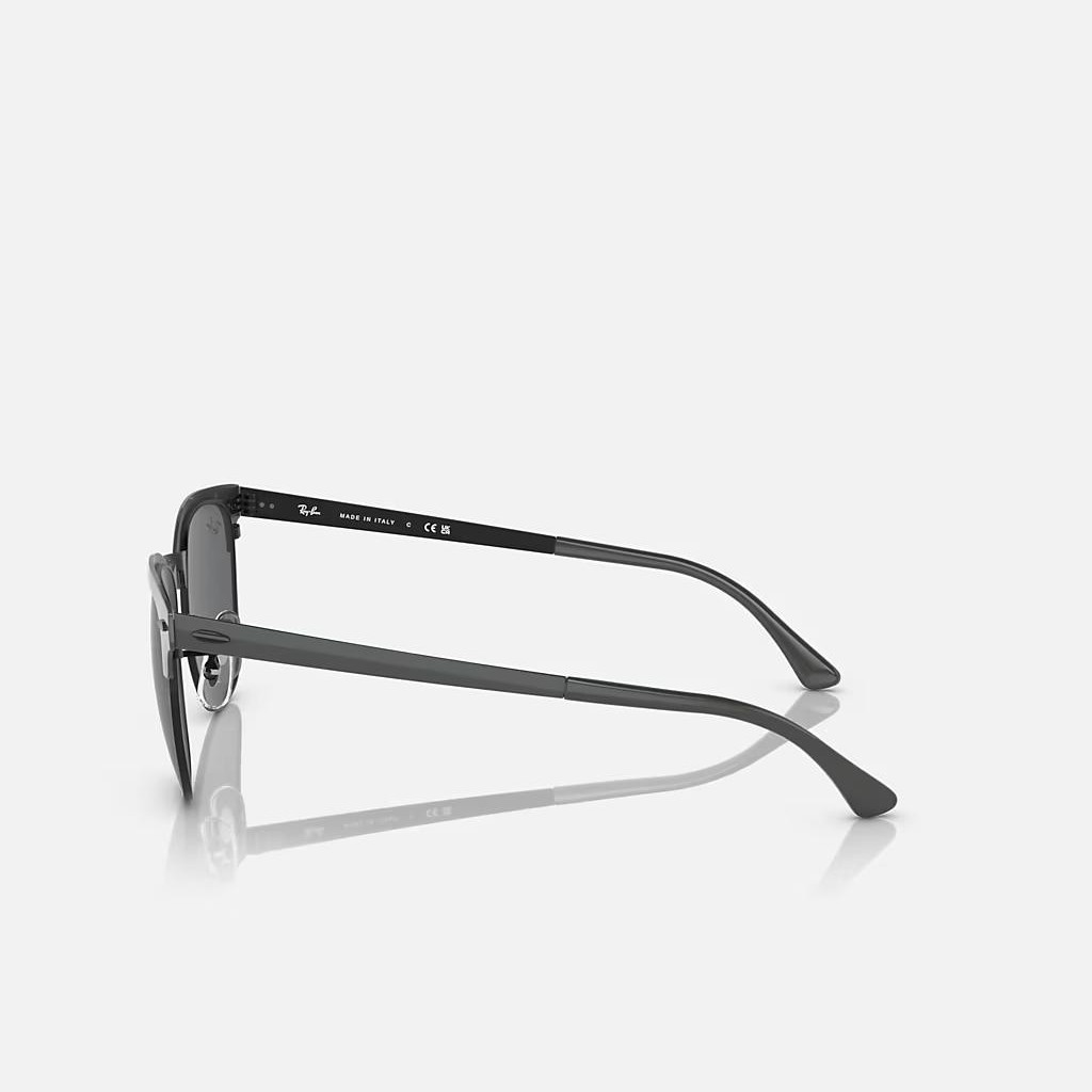 Kính Ray-Ban Clubmaster Metal Đen Xám Đậm